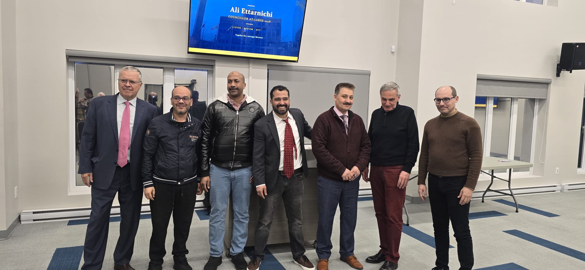 Moncton neighbours attending Ali Ettarnichi community open house